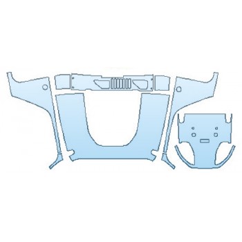 PAINT PROTECTION KIT - 2017 JEEP WRANGLER CHIEF FULL HOOD - PRECUT PPF CLEAR BRA WRAP