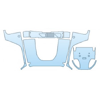 PAINT PROTECTION KIT - 2017 JEEP WRANGLER RUBICON HARD ROCK FULL HOOD (WRAPPED EDGES) - PRECUT PPF CLEAR BRA WRAP