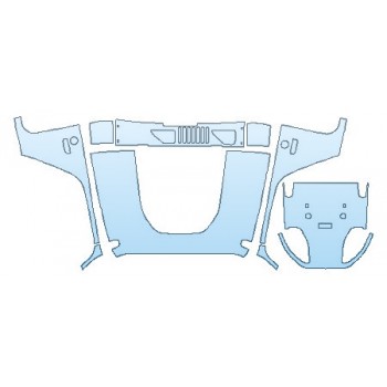 PAINT PROTECTION KIT - 2017 JEEP WRANGLER RUBICON RECON FULL HOOD - PRECUT PPF CLEAR BRA WRAP