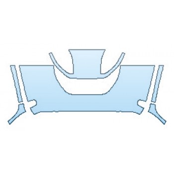 PAINT PROTECTION KIT - 2017 JEEP WRANGLER RUBICON RECON HOOD (24 INCH) - PRECUT PPF CLEAR BRA WRAP