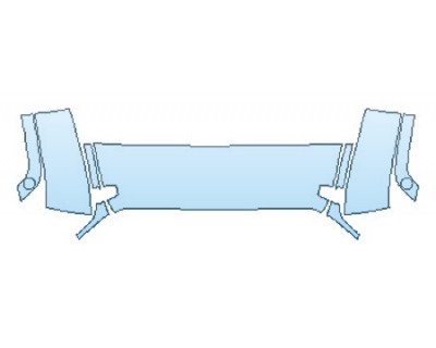 PAINT PROTECTION KIT - 2017 JEEP WRANGLER SAHARA HOOD PAINTED FENDERS - PRECUT PPF CLEAR BRA WRAP