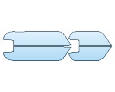 PAINT PROTECTION KIT - 2017 JEEP WRANGLER UNLIMITED BIG BEAR DOORS - PRECUT PPF CLEAR BRA WRAP