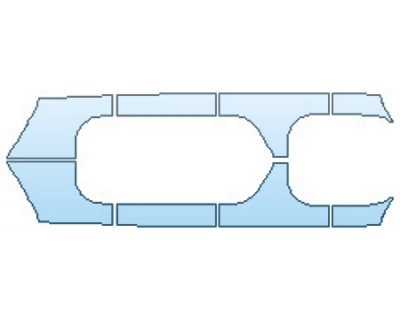 PAINT PROTECTION KIT - 2017 JEEP WRANGLER UNLIMITED BIG BEAR ROCKERS - PRECUT PPF CLEAR BRA WRAP