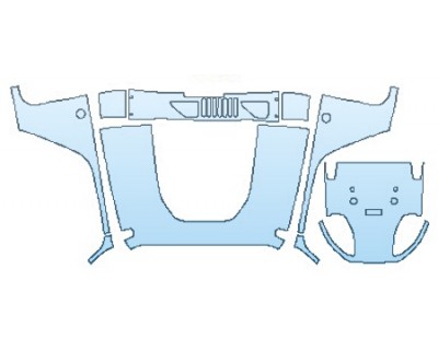 PAINT PROTECTION KIT - 2017 JEEP WRANGLER UNLIMITED CHIEF FULL HOOD - PRECUT PPF CLEAR BRA WRAP