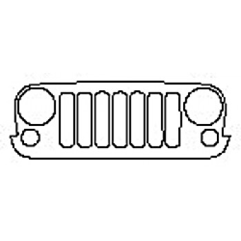 2017 JEEP WRANGLER UNLIMITED CHIEF Grille