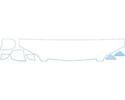 1999 ACURA TL BASE MODEL HOOD FENDER AND MIRROR KIT PRECUT PPF CLEAR BRA WRAP