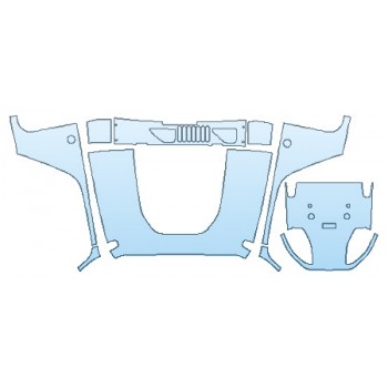 PAINT PROTECTION KIT - 2017 JEEP WRANGLER UNLIMITED RUBICON HARD ROCK FULL HOOD - PRECUT PPF CLEAR BRA WRAP