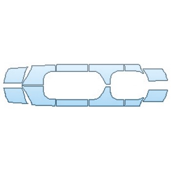 Precut PPF Kit – Clear Bra Paint Protection Film PAINT PROTECTION KIT - 2017 JEEP WRANGLER UNLIMITED SMOKY MOUNTAIN ROCKERS WITH PAINTED FENDERS - PRECUT PPF CLEAR BRA WRAP