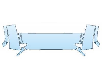 Precut PPF Kit – Clear Bra Paint Protection Film PAINT PROTECTION KIT - 2017 JEEP WRANGLER UNLIMITED WILLYS WHEELER W HOOD (WRAPPED EDGES) PAINTED FENDERS - PRECUT PPF CLEAR BRA WRAP