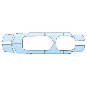 Precut PPF Kit – Clear Bra Paint Protection Film PAINT PROTECTION KIT - 2017 JEEP WRANGLER UNLIMITED WILLYS WHEELER W ROCKERS WITH PAINTED FENDERS - PRECUT PPF CLEAR BRA WRAP