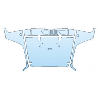 Precut PPF Kit – Clear Bra Paint Protection Film PAINT PROTECTION KIT - 2017 JEEP WRANGLER WINTER FULL HOOD - PRECUT PPF CLEAR BRA WRAP