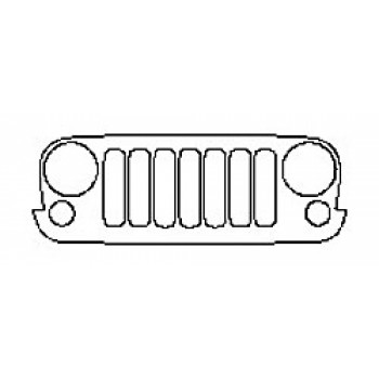 2017 JEEP WRANGLER WINTER Grille With Emblem