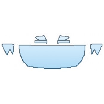 Precut PPF Kit – Clear Bra Paint Protection Film PAINT PROTECTION KIT - 2017 MASERATI QUATTROPORTE S Q4 BASE HOOD (24 INCH) FENDERS MIRRORS - PRECUT PPF CLEAR BRA WRAP