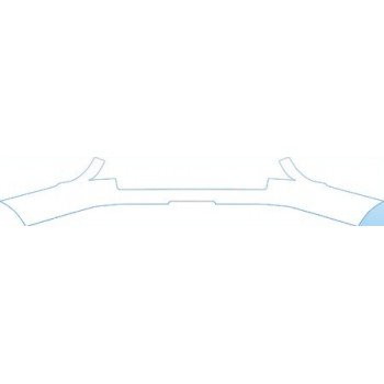 PAINT PROTECTION KIT - 2011 LAND ROVER RANGE ROVER SPORT LUXURY  FULL REAR BUMPER KIT - PRECUT PPF CLEAR BRA WRAP