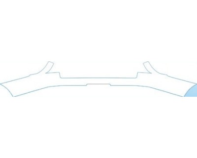PAINT PROTECTION KIT - 2011 LAND ROVER RANGE ROVER SPORT LUXURY  FULL REAR BUMPER KIT - PRECUT PPF CLEAR BRA WRAP