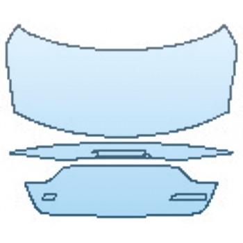 PAINT PROTECTION KIT - 2017 MASERATI QUATTROPORTE S Q4 GRANSPORT FULL TRUNK - PRECUT PPF CLEAR BRA WRAP