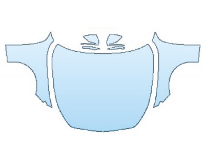 PAINT PROTECTION KIT - 2017 MERCEDES S-CLASS CABRIOLET S550 SPORT FULL HOOD FENDERS MIRRORS - PRECUT PPF CLEAR BRA WRAP