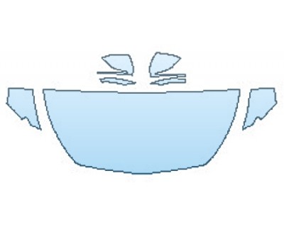 PAINT PROTECTION KIT - 2017 MERCEDES S-CLASS CABRIOLET S550 SPORT HOOD (30 INCH) FENDERS MIRRORS - PRECUT PPF CLEAR BRA WRAP