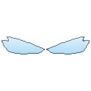 Precut PPF Kit – Clear Bra Paint Protection Film PAINT PROTECTION KIT - 2017 NISSAN SENTRA SR MIDNIGHT EDITION HEADLIGHTS - PRECUT PPF CLEAR BRA WRAP