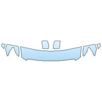 PAINT PROTECTION KIT - 2017 NISSAN TITAN PLATINUM RESERVE HOOD(18 INCH) FENDERS MIRRORS - PRECUT PPF CLEAR BRA WRAP