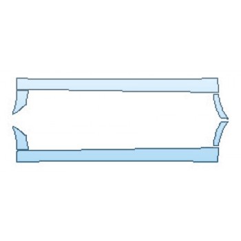 PRECUT PPF KIT - 2018 MERCEDES CLA-CLASS COUPE CLA250 4MATIC BASE ROCKERS PRECUT PPF CLEAR BRA WRAP