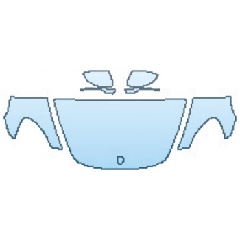 PRECUT PPF CLEAR BRA WRAP