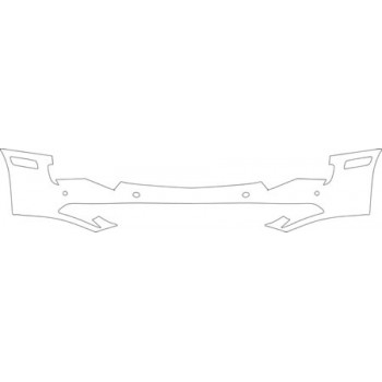 2011 MERCEDES-BENZ SLS COUPE AMG Lower Bumper(with Sensors) Kit