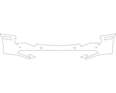 2011 MERCEDES-BENZ SLS COUPE AMG Lower Bumper(with Sensors) Kit