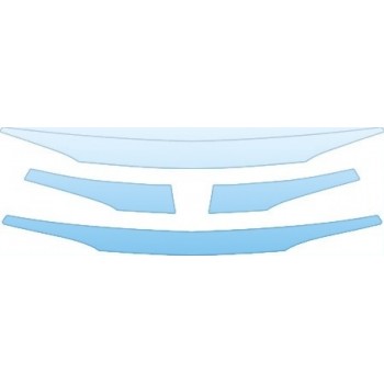 Precut PPF Kit – Clear Bra Paint Protection Film PAINT PROTECTION KIT - 2012 HYUNDAI SANTA FE GLS GRILLE KIT - PRECUT PPF CLEAR BRA WRAP