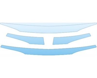 Precut PPF Kit – Clear Bra Paint Protection Film PAINT PROTECTION KIT - 2012 HYUNDAI SANTA FE SE GRILLE KIT - PRECUT PPF CLEAR BRA WRAP