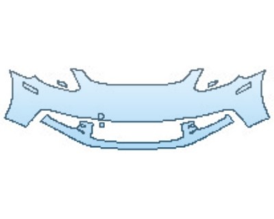 2018 PORSCHE PANAMERA 4S EXECUTIVE BUMPER (2 PIECE) PRECUT PPF CLEAR BRA WRAP