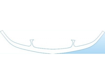 PAINT PROTECTION KIT - 2003 BUICK CENTURY UPPER BUMPER KIT - PRECUT PPF CLEAR BRA WRAP