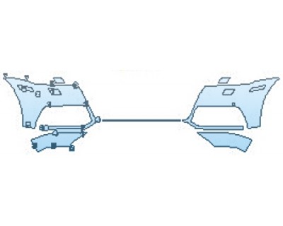 2019 AUDI Q5 Bumper With Washers And Sensors