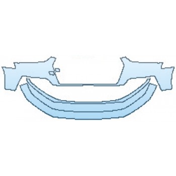 PAINT PROTECTION KIT - 2018 AUDI S5 COUPE BUMPER - PRECUT PPF CLEAR BRA WRAP