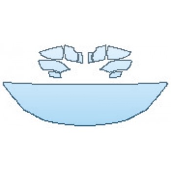 PRECUT PPF KIT - 2018 LEXUS LC 500 HOOD(18 INCH) FENDERS MIRRORS PRECUT PPF CLEAR BRA WRAP