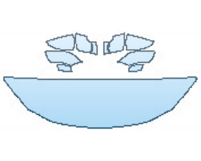 2018 LEXUS LC 500 HOOD(18 INCH) FENDERS MIRRORS PRECUT PPF CLEAR BRA WRAP