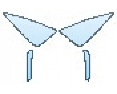 2018 LEXUS LC 500 HEADLIGHTS RUNNING LIGHTS PRECUT PPF CLEAR BRA WRAP