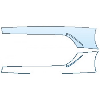 PRECUT PPF KIT - 2018 LEXUS LC 500H ROCKERS PRECUT PPF CLEAR BRA WRAP