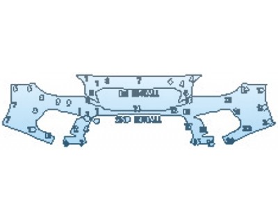 PRECUT PPF CLEAR BRA WRAP