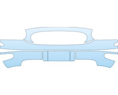 PAINT PROTECTION KIT - 2004 BUICK LE SABRE BUMPER GRILLE KIT - PRECUT PPF CLEAR BRA WRAP
