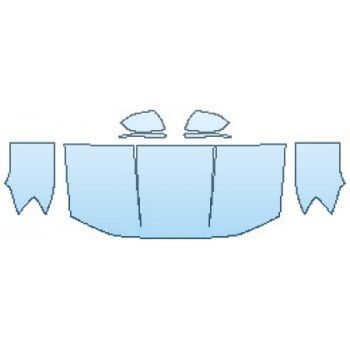 Precut PPF Kit – Clear Bra Paint Protection Film PAINT PROTECTION KIT - 2019 VOLKSWAGEN ATLAS LAUNCH EDITION HOOD(30 INCH) FENDERS MIRRORS - PRECUT PPF CLEAR BRA WRAP