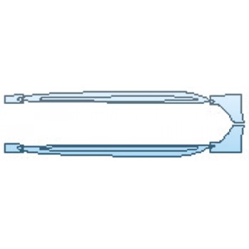 PRECUT PPF KIT - 2018 ACURA TLX ROCKERS (ADVANCE PKG) PRECUT PPF CLEAR BRA WRAP