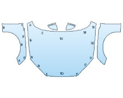 Precut PPF Kit – Clear Bra Paint Protection Film PAINT PROTECTION KIT - 2018 AUDI A5 SPORTBACK FULL HOOD FENDERS MIRRORS - PRECUT PPF CLEAR BRA WRAP