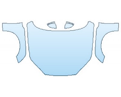 Precut PPF Kit – Clear Bra Paint Protection Film PAINT PROTECTION KIT - 2018 AUDI A5 SPORTBACK FULL HOOD(WRAPPED EDGES) FENDERS MIRRORS - PRECUT PPF CLEAR BRA WRAP