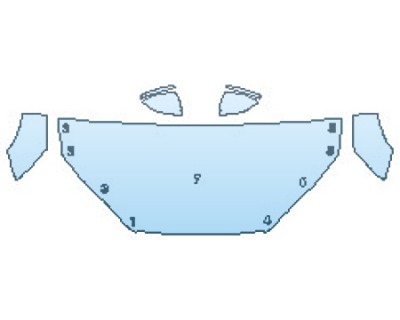 Precut PPF Kit – Clear Bra Paint Protection Film PAINT PROTECTION KIT - 2018 AUDI A5 SPORTBACK HOOD(30 INCH) FENDERS MIRRORS - PRECUT PPF CLEAR BRA WRAP