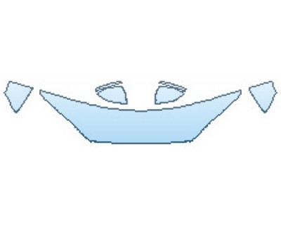 Precut PPF Kit – Clear Bra Paint Protection Film PAINT PROTECTION KIT - 2018 AUDI A5 SPORTBACK HOOD(18 INCH WRAPPED EDGES) FENDERS MIRRORS - PRECUT PPF CLEAR BRA WRAP