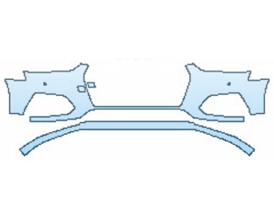 2018 AUDI A5 SPORTBACK S-LINE Bumper With Sensors