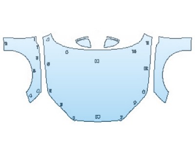 PAINT PROTECTION KIT - 2018 AUDI S5 SPORTBACK FULL HOOD FENDERS MIRRORS - PRECUT PPF CLEAR BRA WRAP