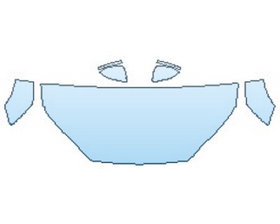 PAINT PROTECTION KIT - 2018 AUDI S5 SPORTBACK HOOD(30 INCH WRAPPED EDGES) FENDERS MIRRORS - PRECUT PPF CLEAR BRA WRAP