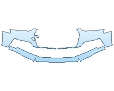 PAINT PROTECTION KIT - 2018 AUDI S5 SPORTBACK BUMPER - PRECUT PPF CLEAR BRA WRAP